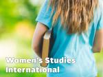 Logobillede af Womens Studies International