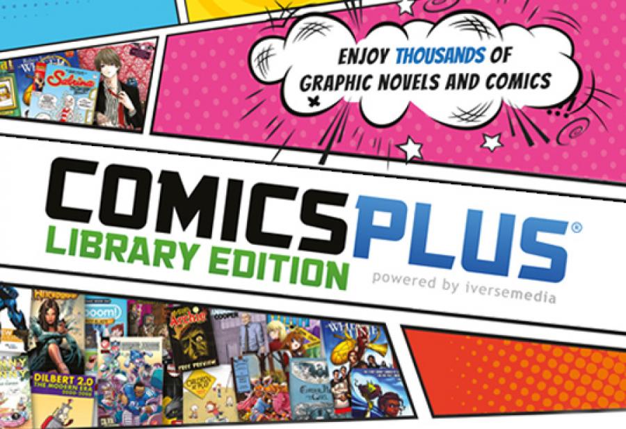 Logobillede af Comics Plus tegneserier