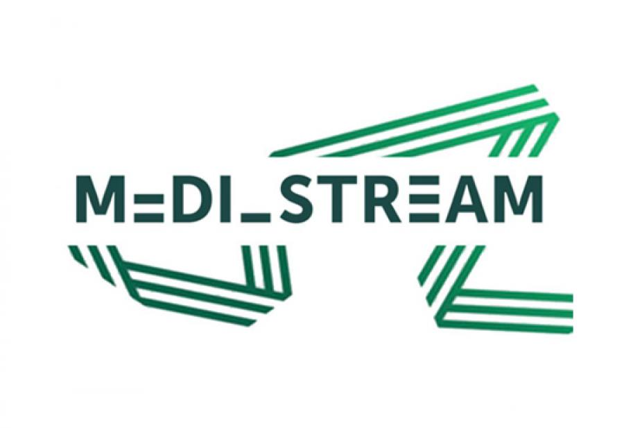 Logobillede Mediestream folkebibliotek