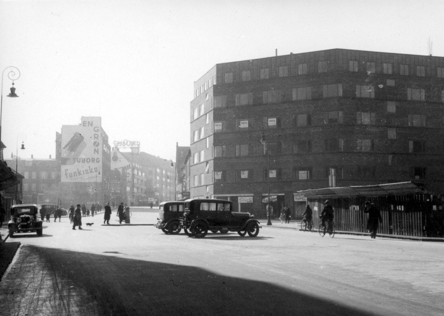 Et billede fra 1930'erne fra det Aalborg