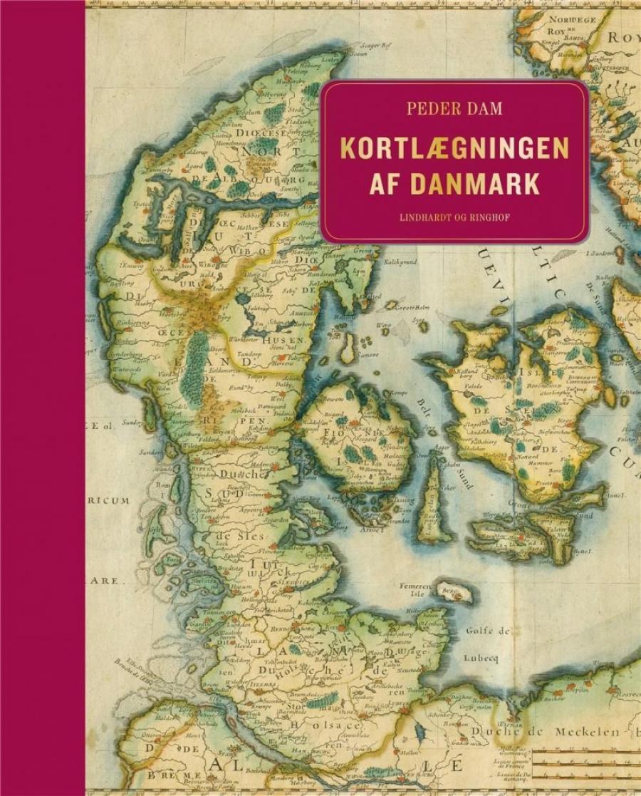 Billede af bogen Kortlægningen af Danmark af Peder Dam