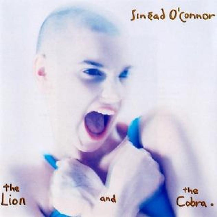 Sinead O'Connor albumcover til The lion and the cobra