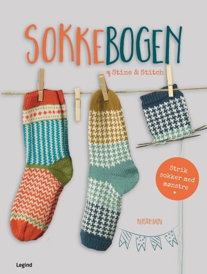 Hearty antenne Min Ting object | Sokkebogen : strik sokker med mønstre | Aalborg Bibliotekerne