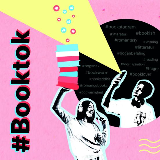 Forside illustration af emnelisten #Booktok