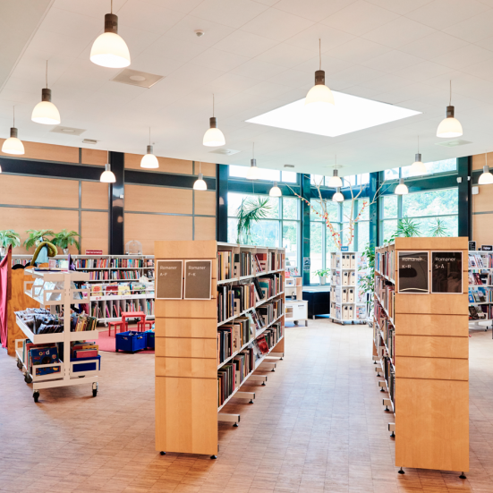 Foto fra Trekanten Bibliotek