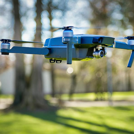 Drone i skoven