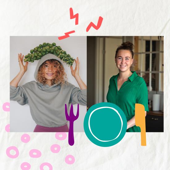 Portrætfotos af Julia Prokopenko og Britta Surland