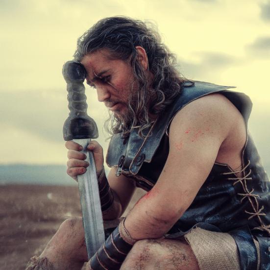 Foto af græsk kriger