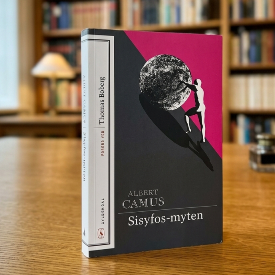 Foto af bogen Sisyfos-myten af Albert Camus.