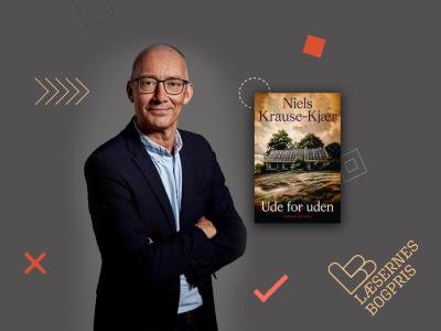 Billede af forfatter og bog