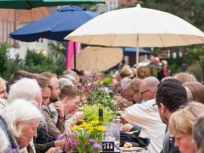 Udendørs fællesspisning
