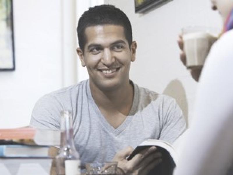 Foto af gæst med anden etnisk baggrund