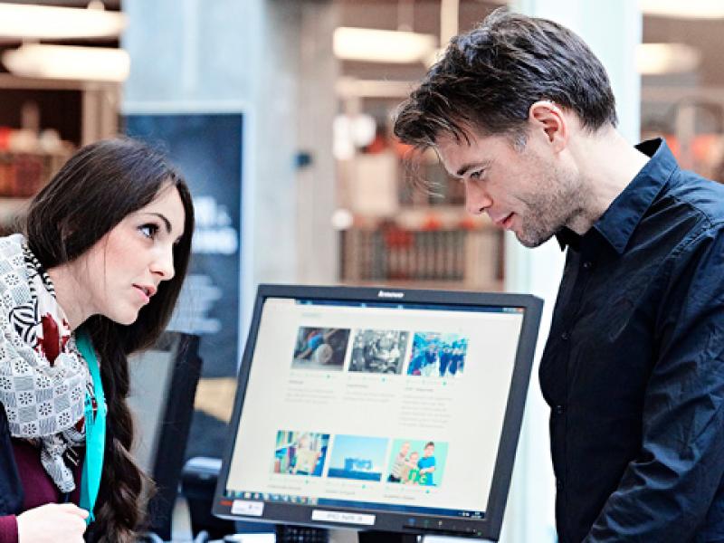 Personale på Aalborg Bibliotekerne