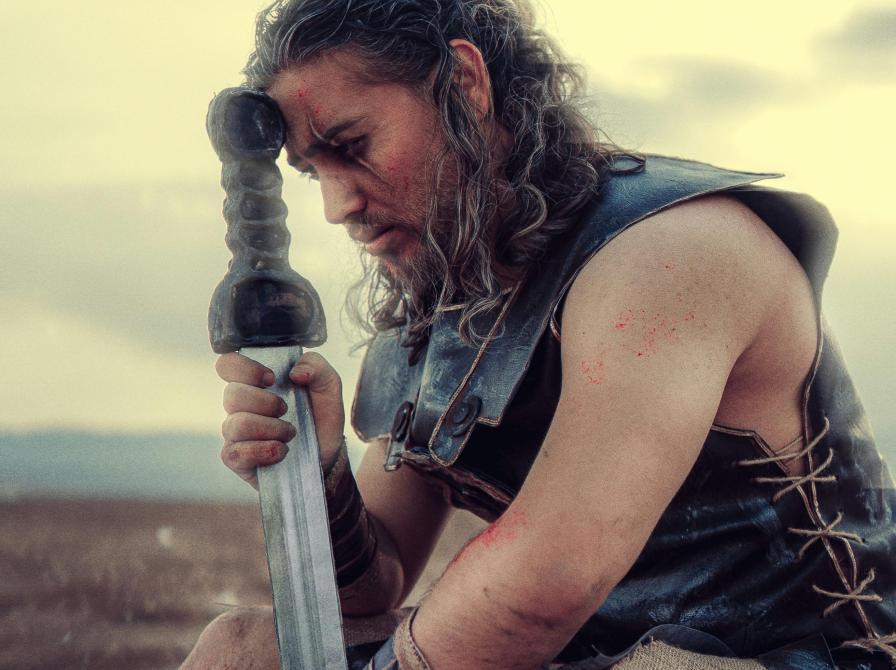 Foto af græsk kriger